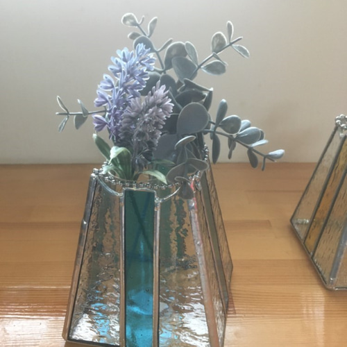 ステンドグラスの一輪挿し 一輪挿し・花瓶・花器 ステンドグラス工房