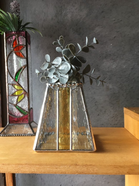 ステンドグラス　一輪挿し 803171b1c03bb2b8c994fc36d937b1