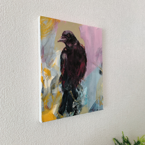 原画】カラスの絵 絵画 Hang 通販 10729849｜Creema(クリーマ)