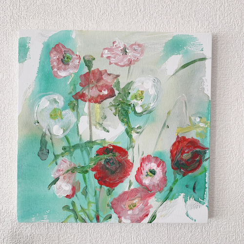 原画】花の絵 絵画 Hang 通販 10930858｜Creema(クリーマ)