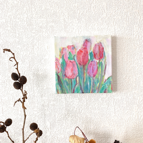 原画】チューリップの絵 絵画 Hang 通販 11502407｜Creema(クリーマ)