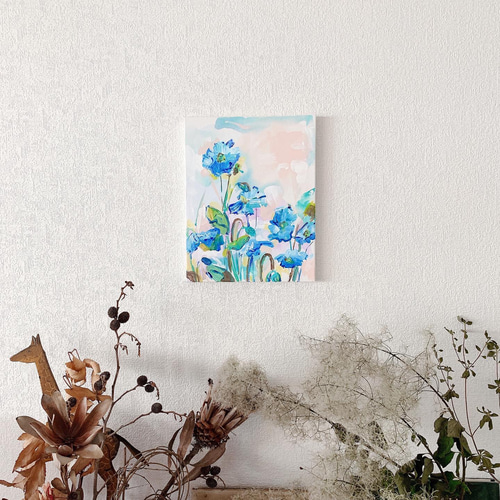 原画】花畑の絵 絵画 Hang 通販 12137683｜Creema(クリーマ)