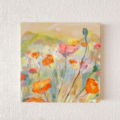 原画】花畑の絵 絵画 Hang 通販 12259622｜Creema(クリーマ)