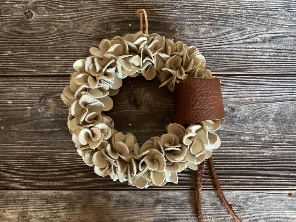 アンティークキルトで贅沢布リース両面♡ 限定１個ハンドメイド·͜· ♡ アンティークキルトで贅沢布リース両面♡ 限定1個ハンドメイド