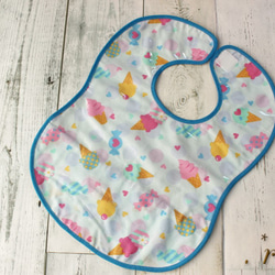 ☆ベビースタイ 柔らかピンク色 ハンドメイド☆ スタイ・よだれかけ