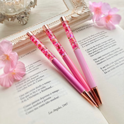 春色*ハーバリウムボールペン『桜ピンク』無料ラッピング♡ベストセラー作品 7枚目の画像