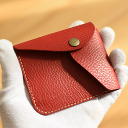 ルガトショルダーのシステム手帳 KRAUSE ミニ6穴 ワインレッド 手帳