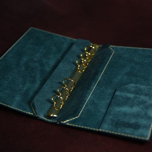 Rin様オーダー品 プエブロのシステム手帳 バイブルサイズ KRAUSE金具