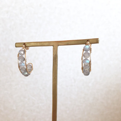 Labradorite curve Pierce 4枚目の画像