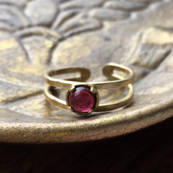 Rhodolite Garnet Ring 2枚目の画像