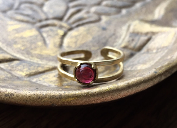 Rhodolite Garnet Ring 2枚目の画像