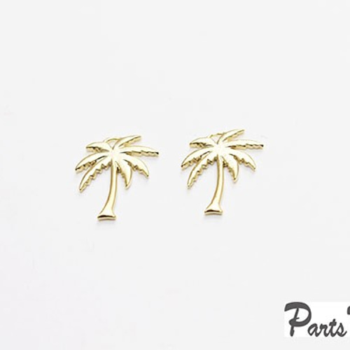 2個入り】ヤシの木チャーム mt-1380 チャーム Parts Room 通販