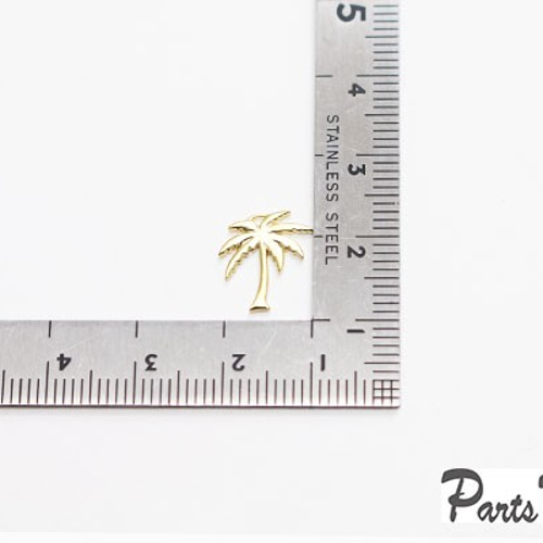 2個入り】ヤシの木チャーム mt-1380 チャーム Parts Room 通販
