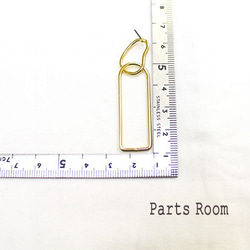 [2件]雙環穿孔[金] [無鈦柱扣] -mt-3117 第3張的照片