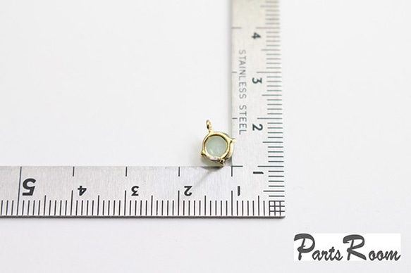 [2件]天然石耳環[亞馬遜] [沒有捕獲] -mt-1871 第4張的照片