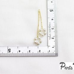 [4件]珍珠鍊2串飾-mt-2205 第3張的照片