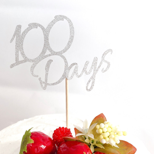 送料込み】大人気！100days ケーキトッパー プチプラ お食い初め 100日