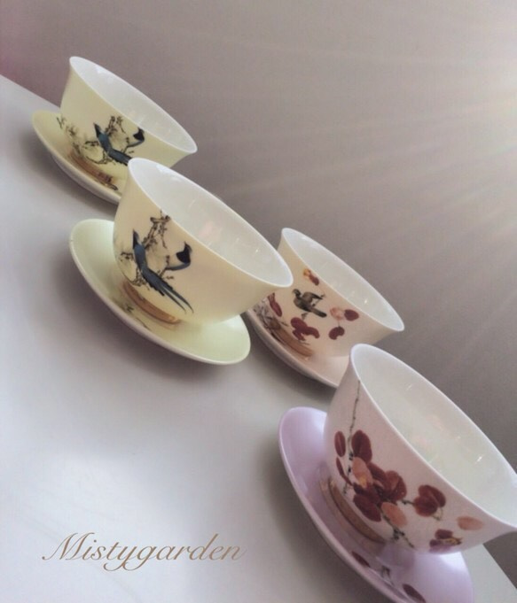 シノワズリ煎茶碗 1枚目の画像