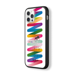 Rainbow Rainbow Phone Case / Type A / Rhino Shield Mod NX / Rhin 2枚目の画像