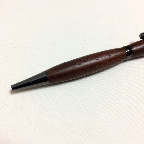 ローズウッド①　木製　ボールペン　無垢材　送料無料 3枚目の画像