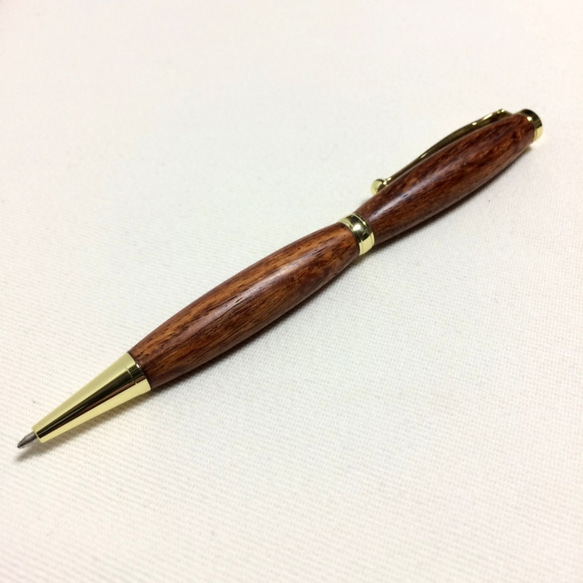インドシタン①　木製　ボールペン　無垢材　送料無料 3枚目の画像