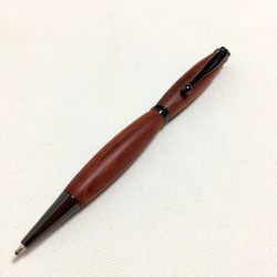 レッドハート①　木製　ボールペン　無垢材　送料無料 2枚目の画像