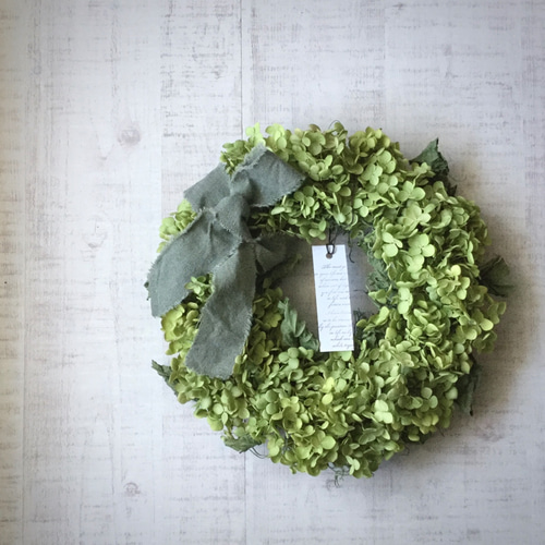 アナベルのシンプルリース