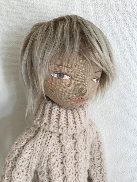 少年 布製人形 2枚目の画像