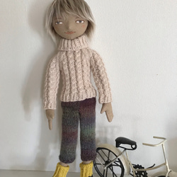 少年 布製人形 3枚目の画像