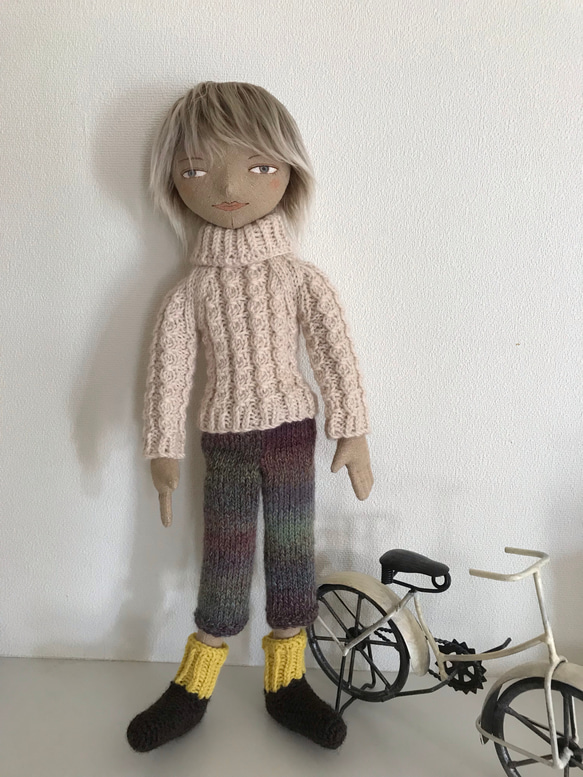 少年 布製人形 3枚目の画像