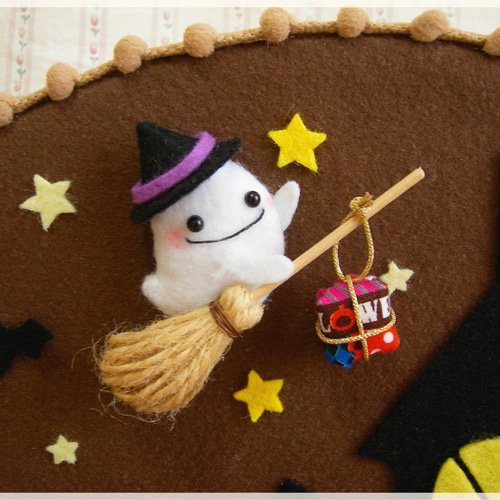 ハロウィン☆フェルト☆おばけ☆かぼちゃ☆お菓子☆キャンディ☆飾り