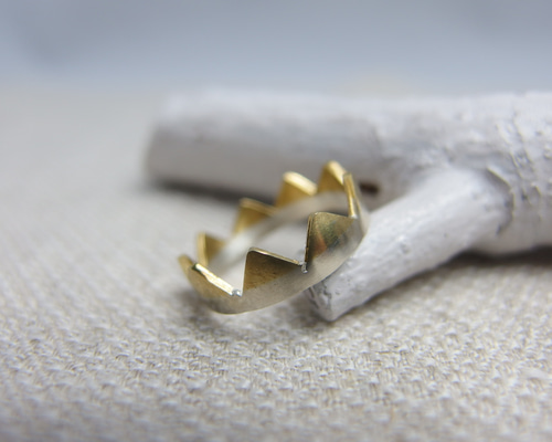 王冠リング 8号 指輪・リング Norcca 通販 446085｜Creema(クリーマ)