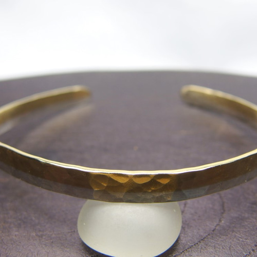 シルバーと真鍮の2色バングル ツートンカラー バングル・リストバンド  