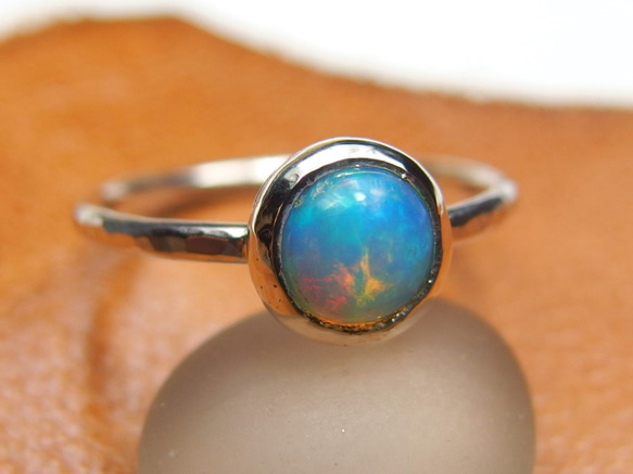 10Kオパールリング YG 13号 銀樹様オーダー品 オパールリング13号 指輪・リング Norcca 通販