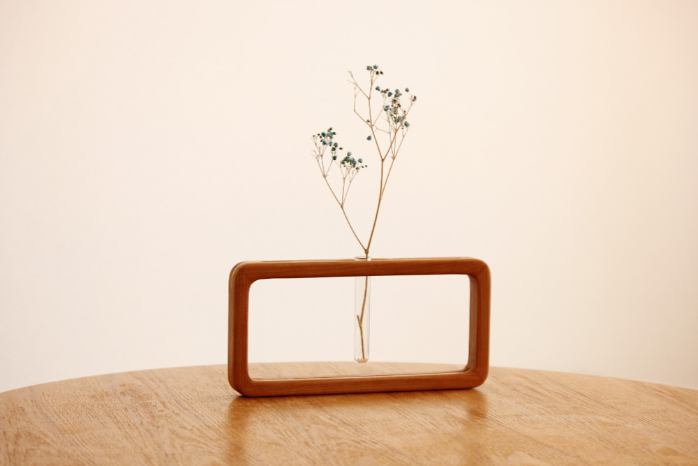 一輪挿し「answer frame」 (Sサイズ)チェリー