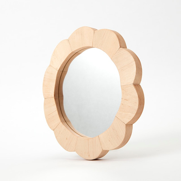 hana mirror(Sサイズ)メープル 6枚目の画像