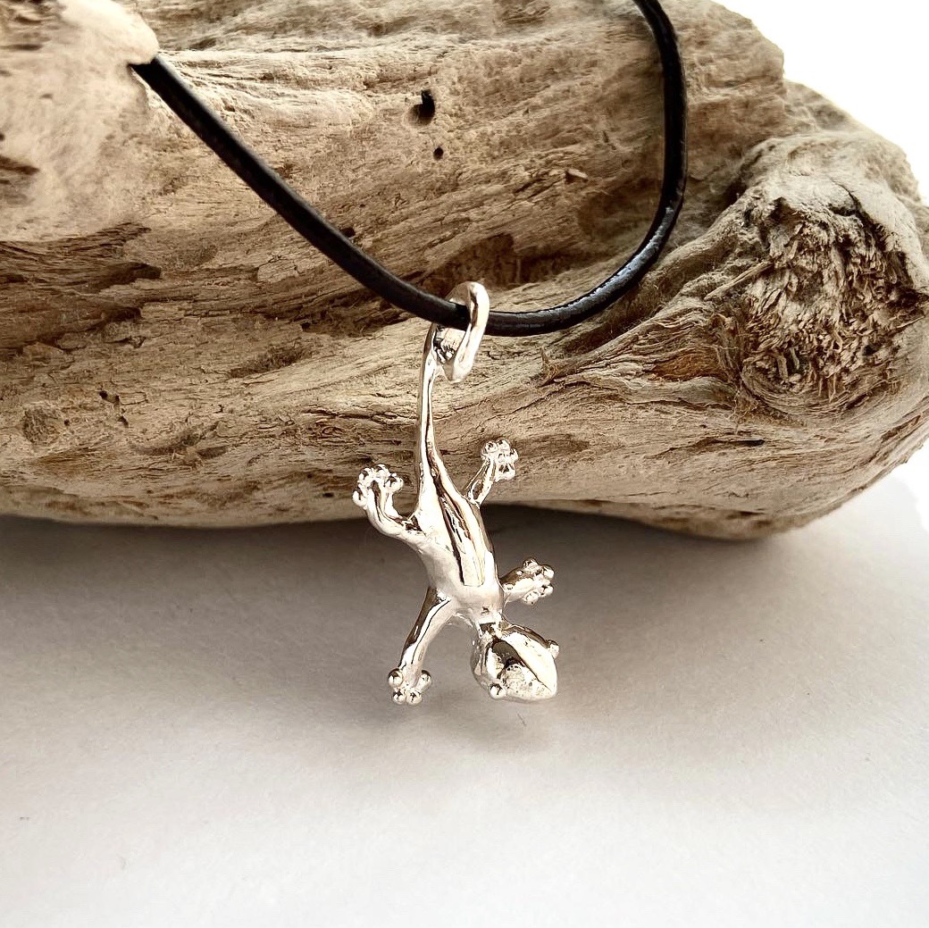ヤモリネックレス(silver925)