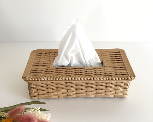 ティッシュボックスケース（クラフト）ティシュボックス ティッシュ