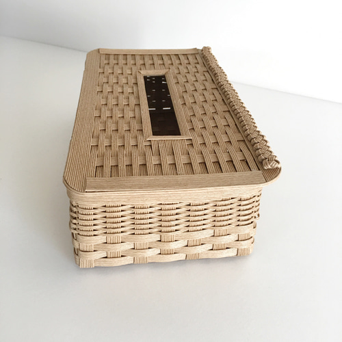 ティッシュボックスケース（クラフト）ティシュボックス ティッシュ