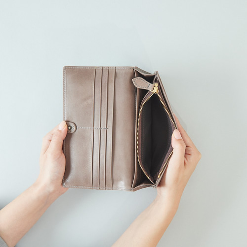 glart ロングウォレット ステンドグラス風ドアデザイン 長財布 ライト