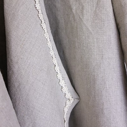 [予約販売]　ヨーロッパリネンレース羽織りカーディガン 7枚目の画像