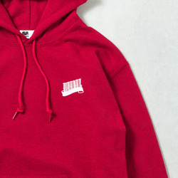 Basic HOODIE (CHERRY RED) 2枚目の画像