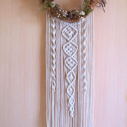 Macrame Wall Hanging-花編結牆壁掛飾 第1張的照片