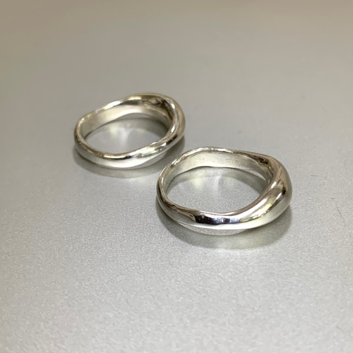 予約販売ぽてっとしたティアドロップリング10号 指輪・リング and TAKA