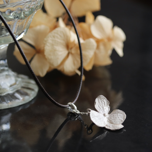 プフッツェ紫陽花アジサイシルバー925アクセサリー袋付き 9_98b995744ab73ff128e55d6038a4