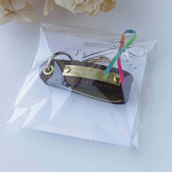 creema限定メンズ刻印真鍮プレート本革シューホーン（靴ベラ）        Ω 人気・おすすめ｜使いやすい・旅行におすすめ 品質保証 全国発送 在庫限り