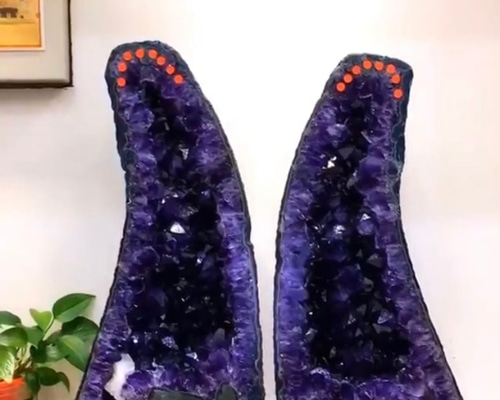 ツイン強力！アメジストドーム(特別価格) 一粒万倍日&天赦日 寅