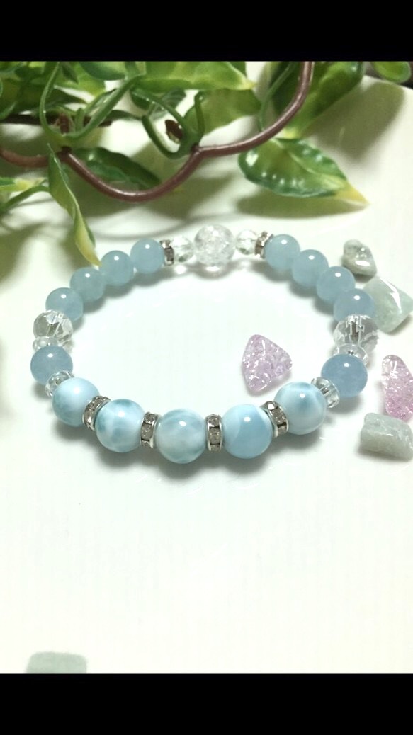 ラリマー  癒しの海の宝石