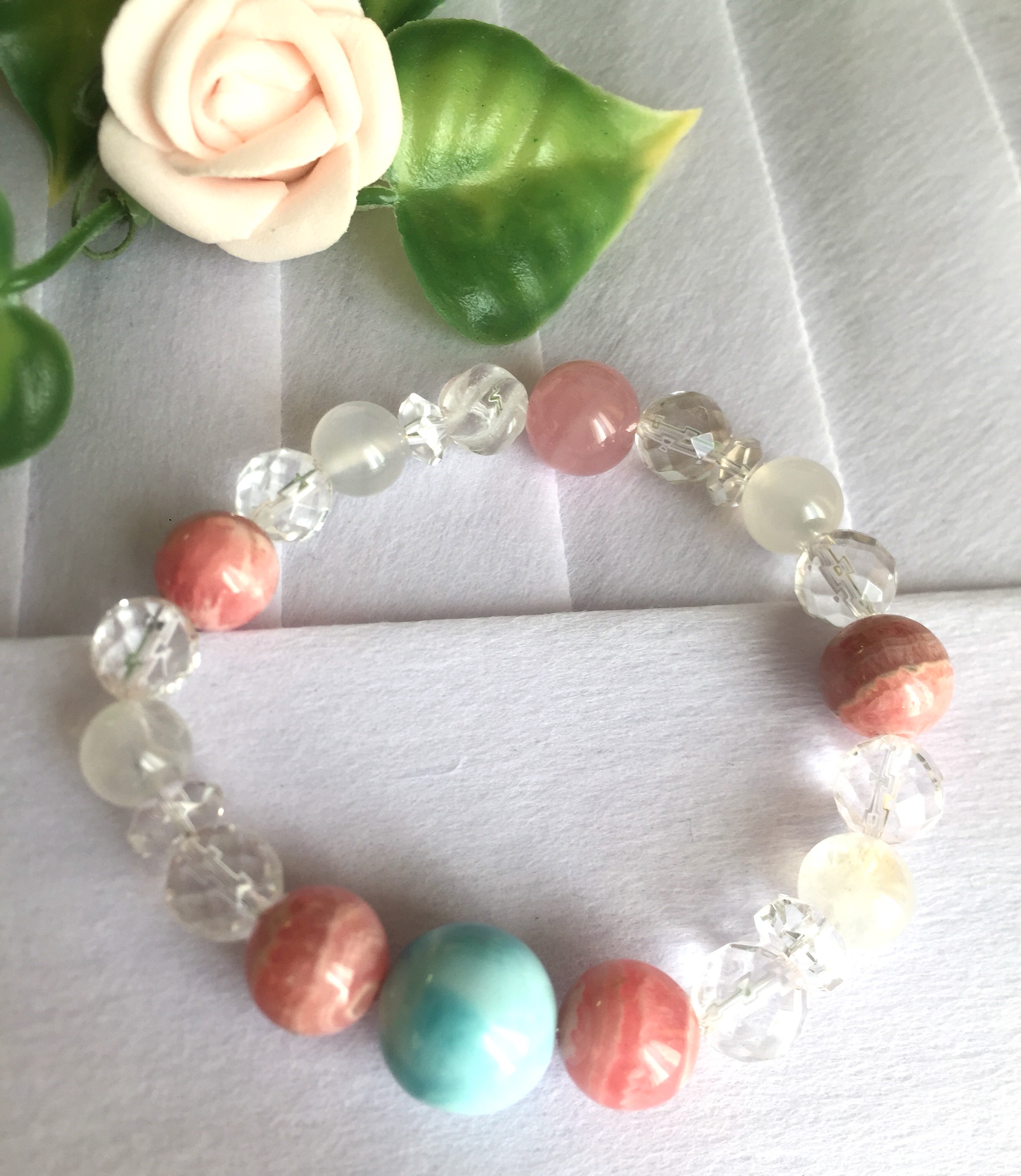 ラリマー   とインカローズの愛と癒しのブレス