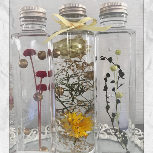 errer ガラスドーム 標本 ハーバリュウム ミニ 植物標本 アンティーク ハーバリウム2本セット ハーバリウム・植物標本 hana0529 通販
